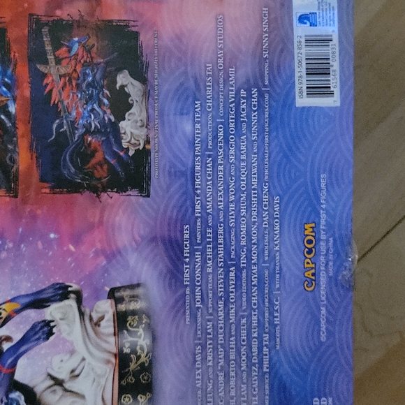 Oki wolf form 9" pvc painted statue new in box capcom toy figure - Picture 8 of 8